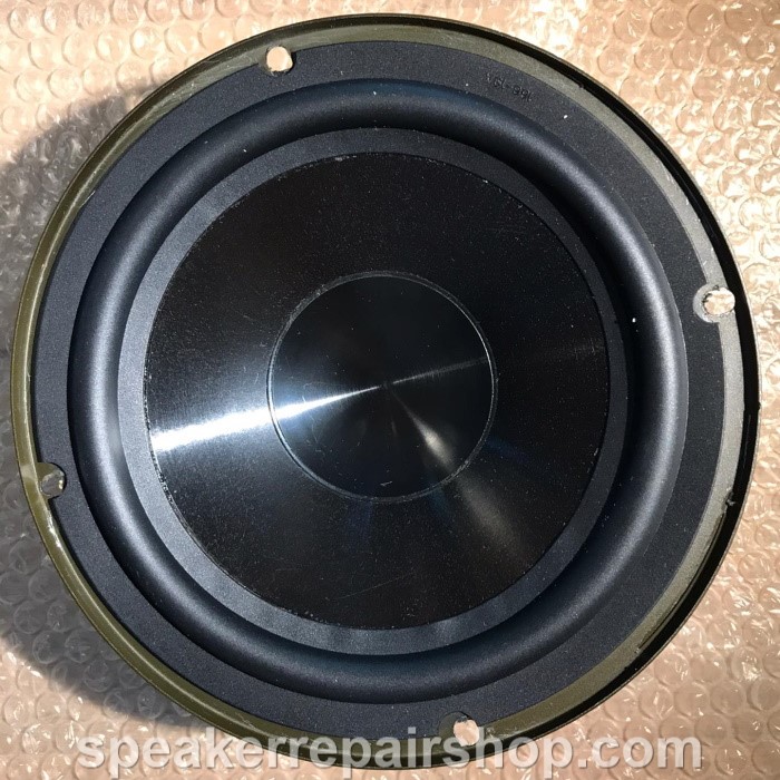 Infinity Reference One woofer with a new foam surround mounted