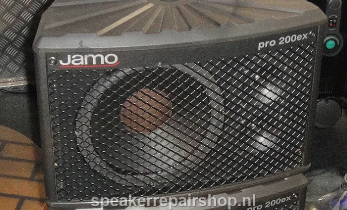 Jamo Pro 200ex (22382) woofer afer repair (new foam surround mounted)