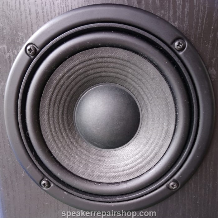 JBL L46 woofer with new foam surround and gasket mounted