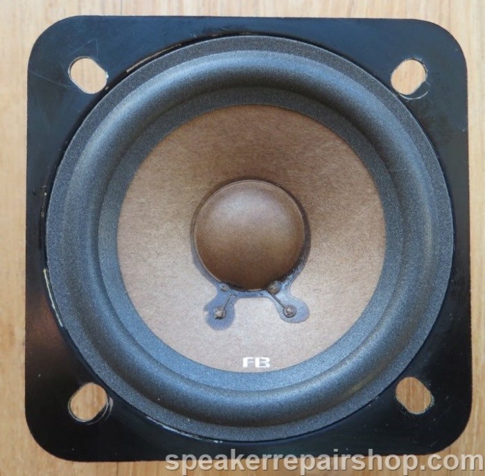 Philips FB561, FB563 & FB565 woofer after repair