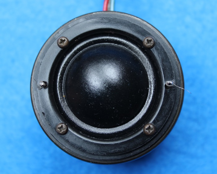 B&W N801S (TS26 80) tweeter repair: attaching the diaphragm to the magnet