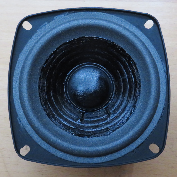 B&O Beovox C40 woofer with new dust cap and foam surround and provided with a coating