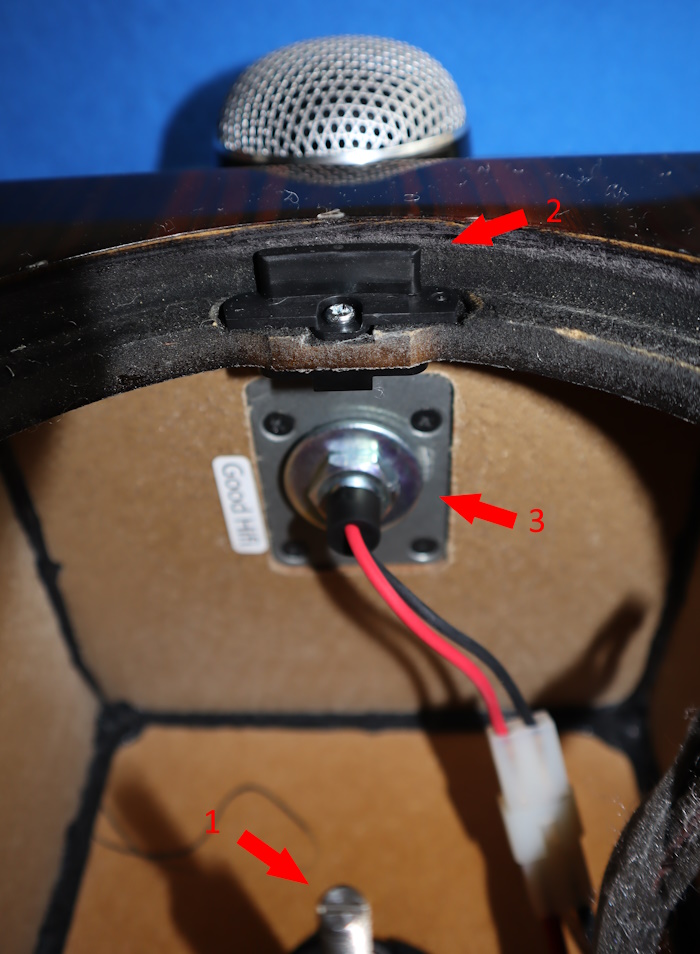 Continuum FST midrange in B&W 700 series - inside the top of the speaker cabinet of the 702 signature speaker