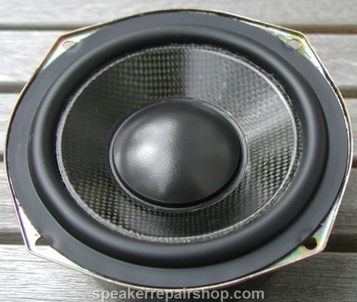 Mission M34 (LF-CP168/M3) woofer voorzien van een nieuwe rubber rand